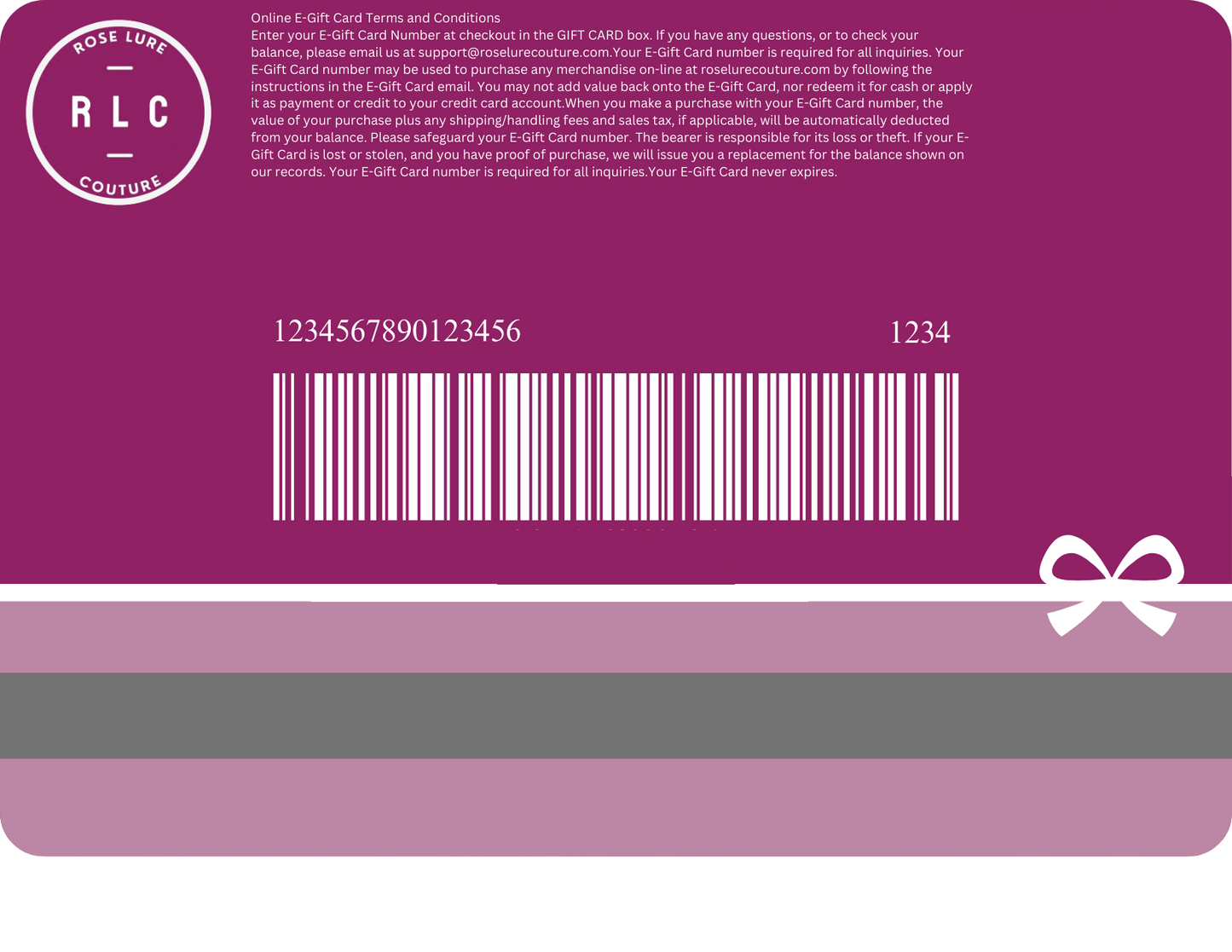Rose Lure Couture Gift Card
