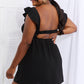 Culture Code Full Size Empire Line Ruffle Sleeve Dress