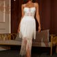 Fringe Detail Sweetheart Neck Cami Dress