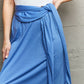 Ninexis Know Your Worth Criss Cross Halter Neck Maxi Dress