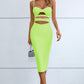 Cutout Spaghetti Strap Bodycon Dress