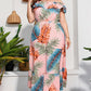 Full Size Layered Off-Shoulder Maxi Dress