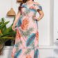 Full Size Layered Off-Shoulder Maxi Dress